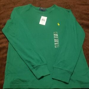 Polo Ralph Lauren Green Long Sleeve Shirt